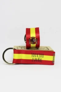 Producto: Llavero 100×100 Español - Marronynegro