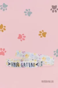 Producto: Pulsera Amor Gatuno - Marronynegro