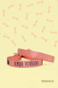 Producto: Pulsera Amor perruno - Marronynegro