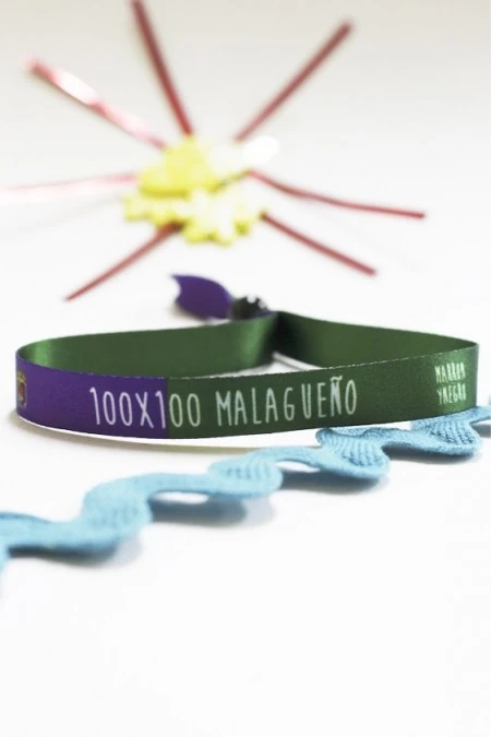 Producto: Pulsera 100×100 Malagueño - Marronynegro