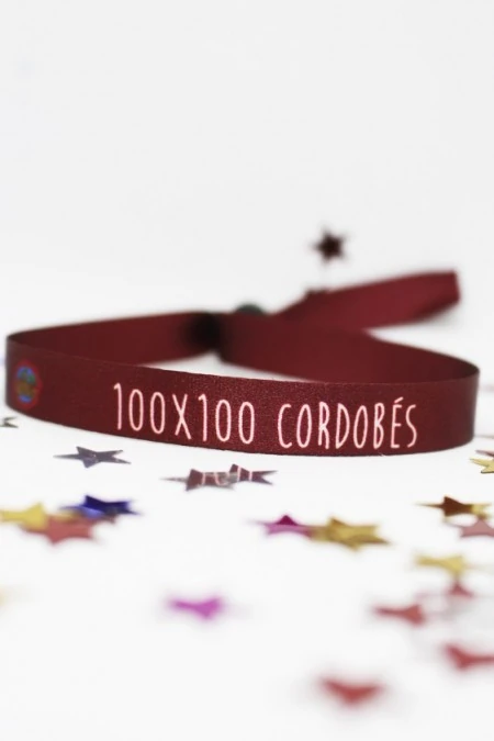 Producto: Pulsera 100×100 Cordobés - Marronynegro