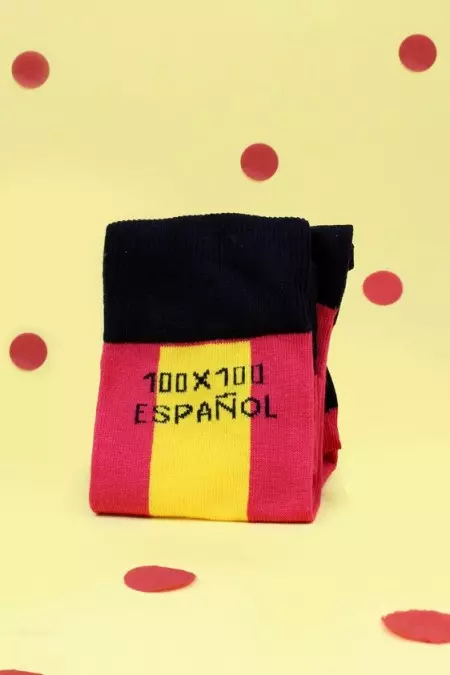 Producto: Calcetines España - Marronynegro
