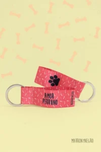 Producto: Llavero Amor Perruno - Marronynegro