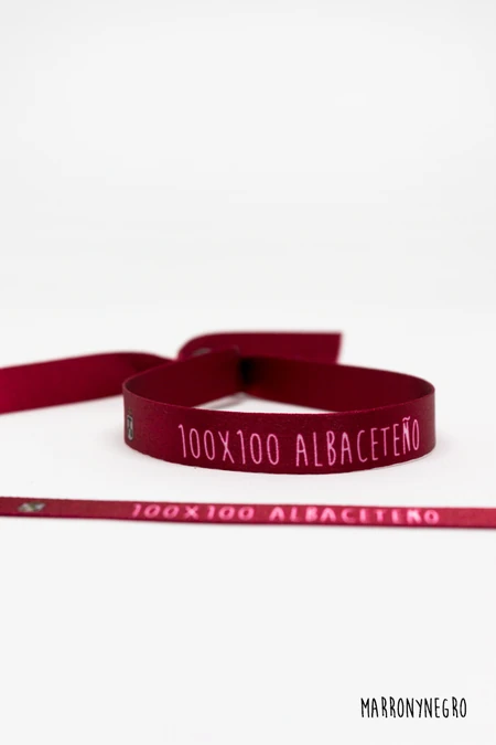 Producto: Pulsera 100×100 Albaceteño - Marronynegro