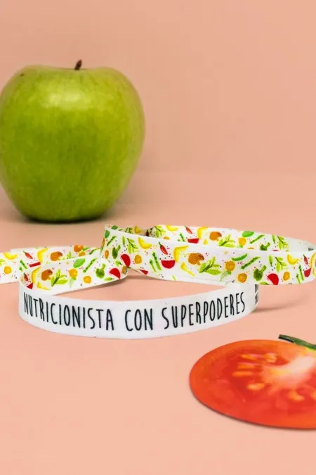 Producto: Pulsera Nutricionista con superpoderes - Marronynegro
