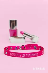 Producto: Pulsera Esteticista con superpoderes - Marronynegro