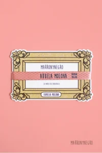 Producto: Pulsera Abuela Molona - Marronynegro