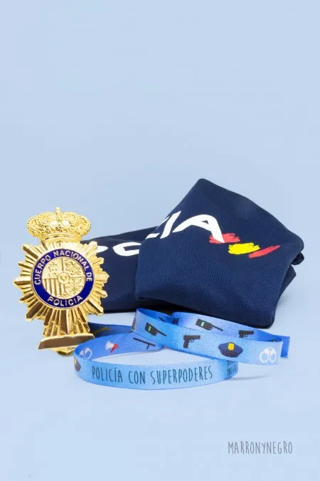 Producto: Pulsera Policía con superpoderes - Marronynegro