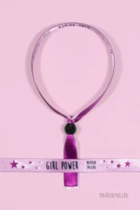 Producto: Pulsera Girl Power - Marronynegro