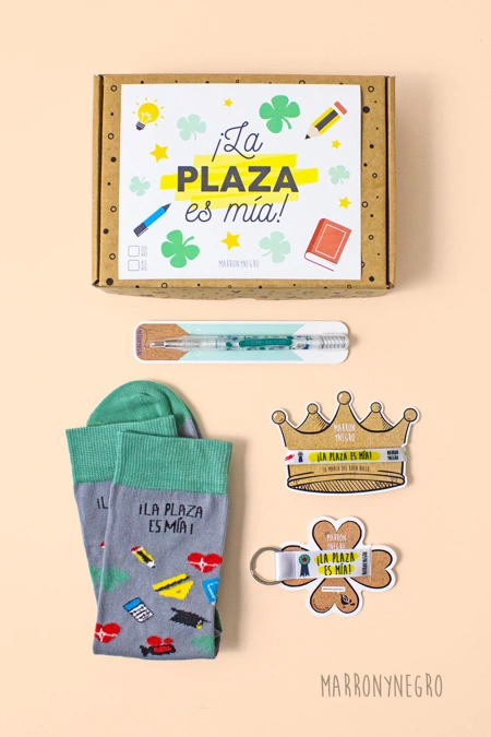 Producto: Pack para oposiciones La plaza es mía - Marronynegro