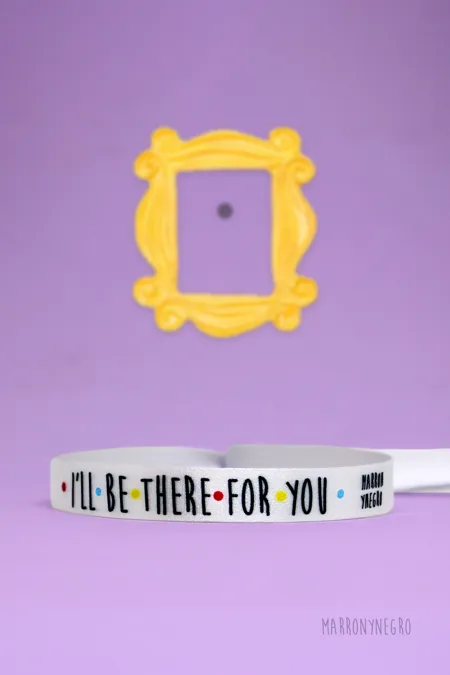 Producto: Pulsera Friends I’ll be there for you - Marronynegro