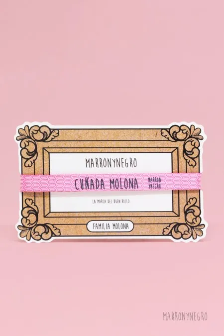 Producto: Pulsera Cuñada Molona - Marronynegro