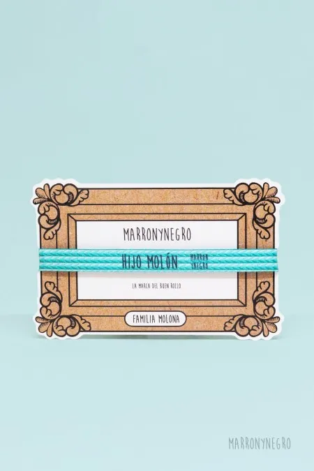 Producto: Pulsera Hijo Molón - Marronynegro