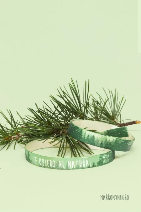 Producto: Pulsera Te Quiero Al Natural - Marronynegro