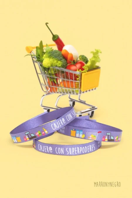 Producto: Pulsera Cajero con superpoderes - Marronynegro