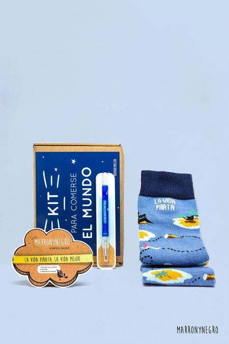 Producto: Pack «La Vida Pirata, La Vida Mejor» - Marronynegro