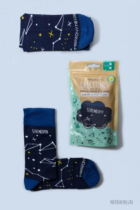 Producto: Calcetines Serendipia - Marronynegro