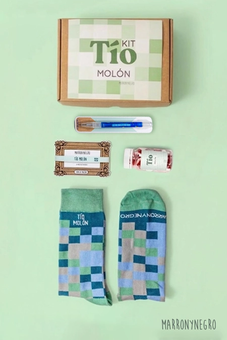 Producto: Pack Tío molón - Marronynegro