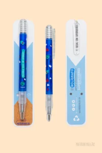 Bolígrafo de regalo especial para educadores sociales Educador/a Social con Superpoderes transparente tinta azul