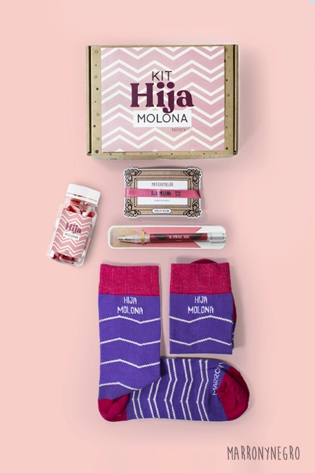 Producto: Pack Hija molona - Marronynegro
