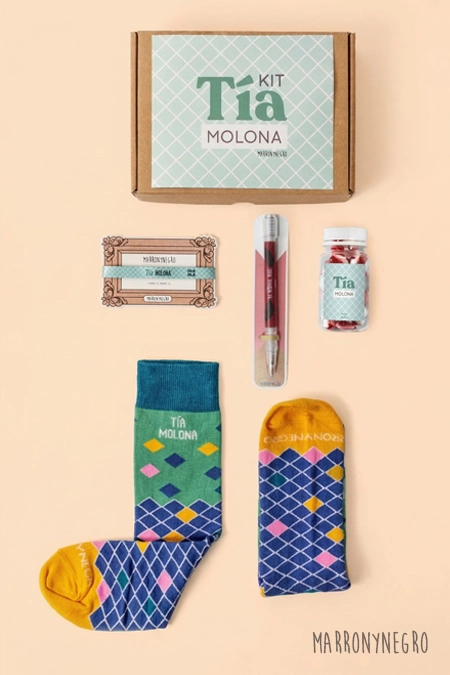 Producto: Pack Tía molona - Marronynegro