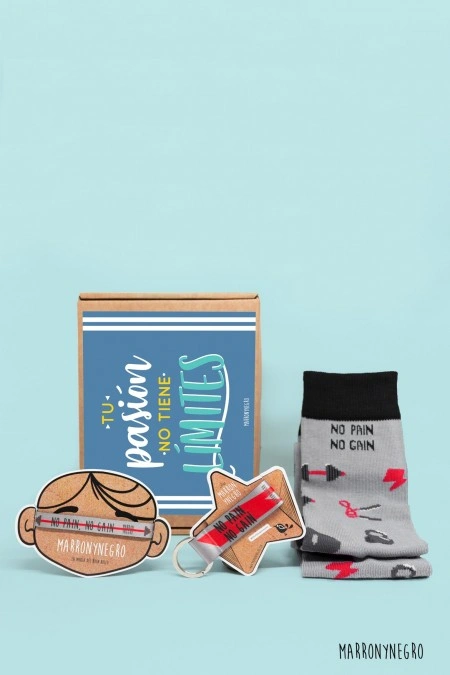 Producto: Pack No pain no gain - Marronynegro