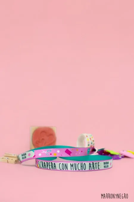Producto: Pulsera Scrapera con mucho arte - Marronynegro
