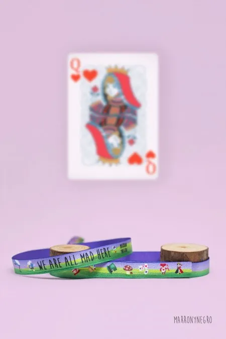 Producto: Pulsera We are all mad here - Marronynegro