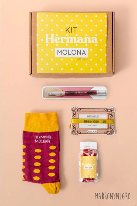 Producto: Pack Hermana molona - Marronynegro