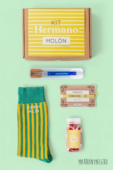 Producto: Pack Hermano molón - Marronynegro