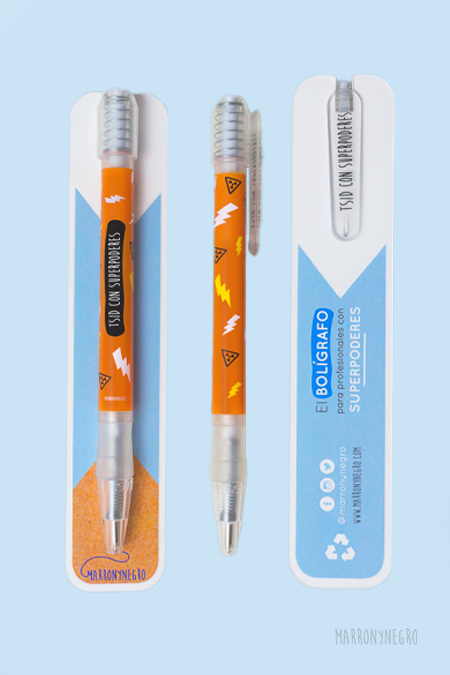 Producto: Boli TSID con superpoderes - Marronynegro
