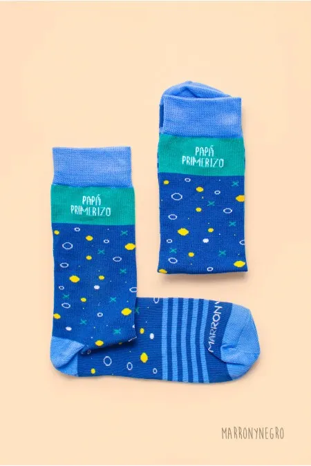 Producto: Calcetines Papá Primerizo - Marronynegro