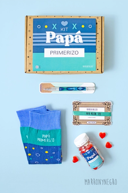 Producto: Pack Papá Primerizo - Marronynegro
