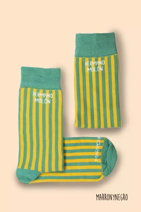 Producto: Calcetines Hermano Molón - Marronynegro