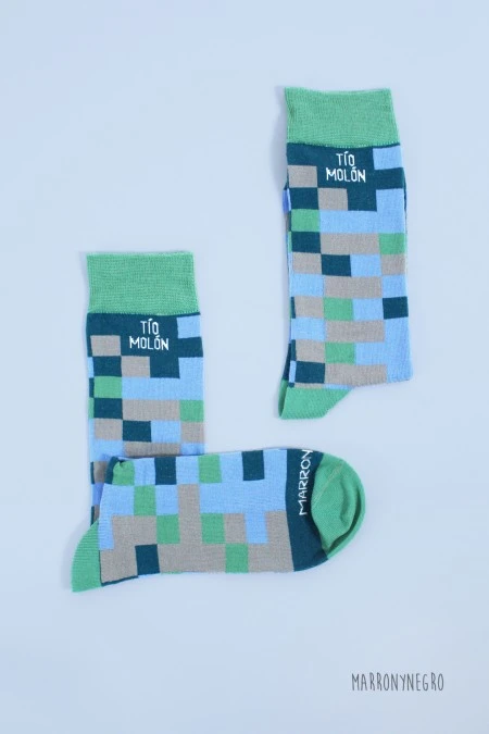 Producto: Calcetines Tío Molón - Marronynegro