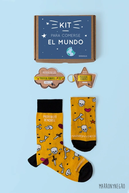 Producto: Pack Prohibido rendirse - Marronynegro