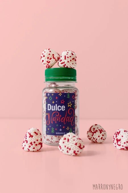 Producto: Pildorero Dulce, Navidad - Marronynegro