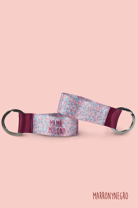Producto: Llavero Mamá Molona - Marronynegro