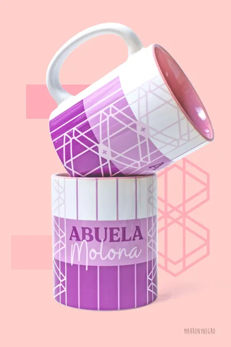 Producto: Taza Abuela Molona - Marronynegro