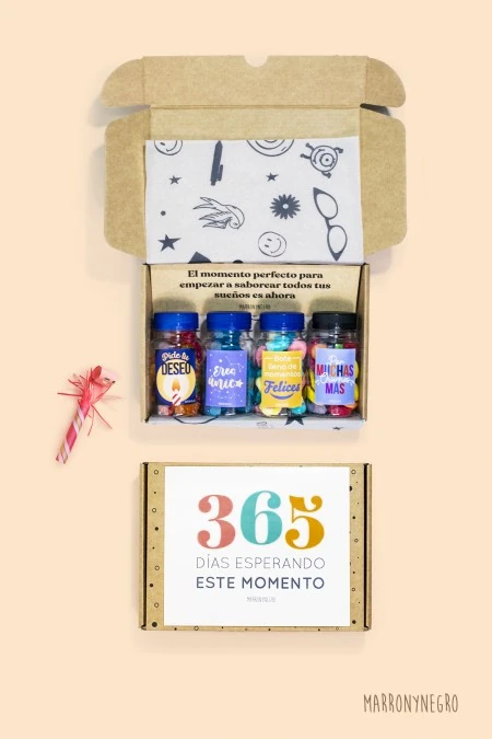 Producto: Pack chuches Cumple - Marronynegro