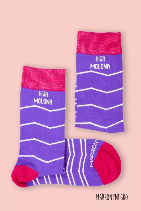 Producto: Calcetines Hija Molona - Marronynegro
