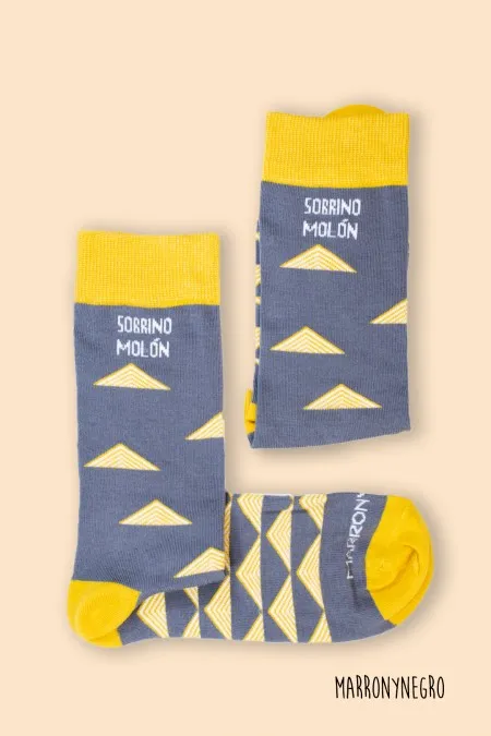 Producto: Calcetines Sobrino Molón - Marronynegro