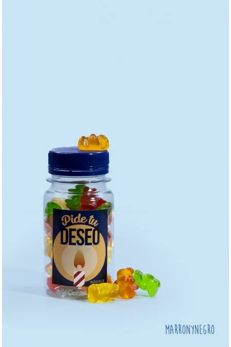 Producto: Pildorero Pide tu deseo - Marronynegro