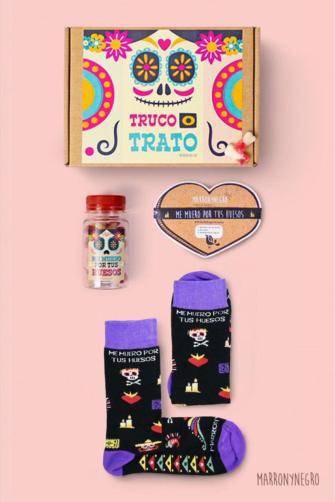 Pack Me muero por tus huesos Calcetín + Pulsera