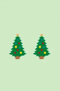 Producto: Pendientes Árbol de Navidad - Marronynegro