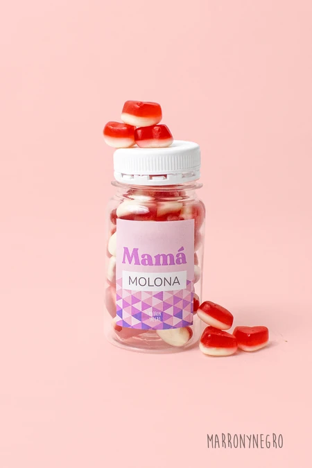 Producto: Pildorero Mamá Molona - Marronynegro