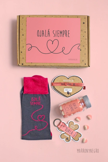 Producto: Pack Ojalá siempre - Marronynegro