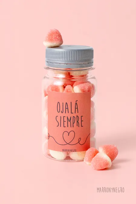 Producto: Pildorero Ojalá Siempre - Marronynegro