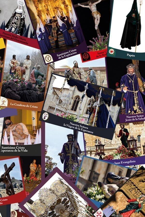 Cromo suelto de la Semana Santa de León.