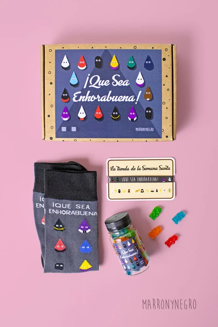Producto: Pack ¡Que sea enhorabuena! - Marronynegro
